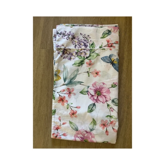 Cotton pillow cases garden floral whimsical vintage romantic - Picture 5 of 5